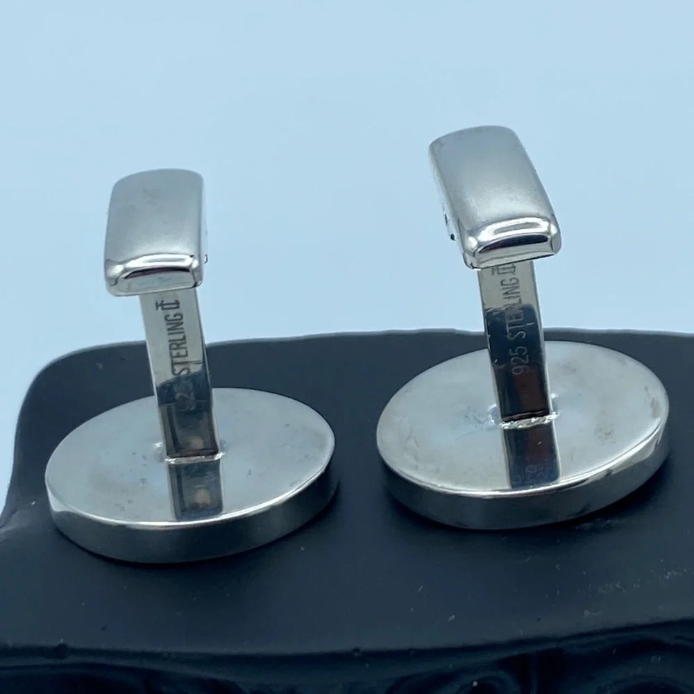 Vintage New York‎ City manhole cover cufflinks Sterling 925